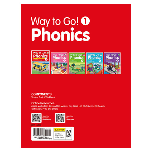 Way to Go! Phonics 1 Alphabet Letters and Sounds Student&#039;s Book (2nd Edition)(2024)