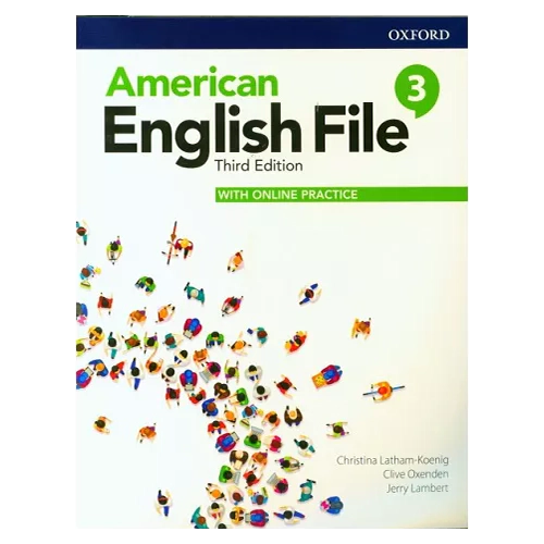 American English File 3 Student&#039;s Book with Online Practice (3rd Edition)