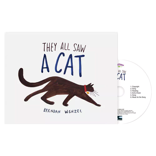 Pictory Pre-Step-70 CD Set / They All Saw A Cat (Hardcover)