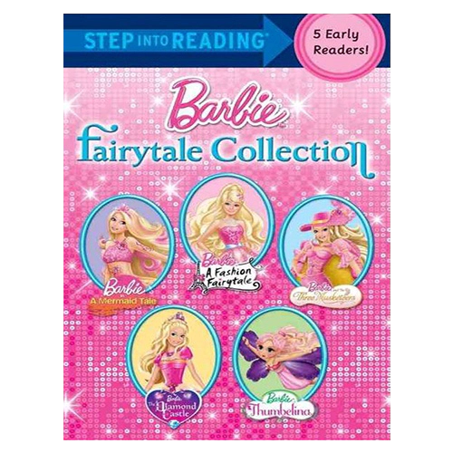 Step Into Reading Barbie / Fairytale Collection (5 EarlyReaders)