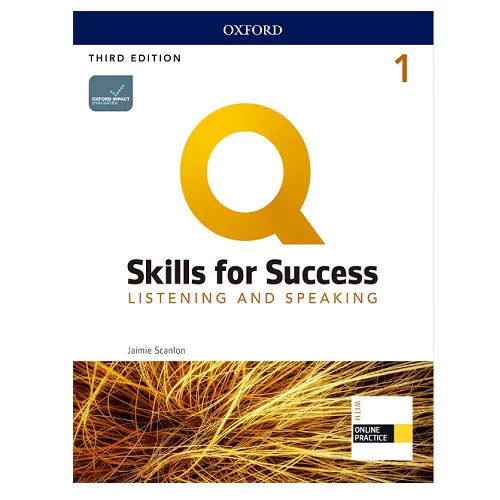 Q Skills for Success Listening &amp; Speaking 1 Student&#039;s Book with Online Practice (3rd Edition)