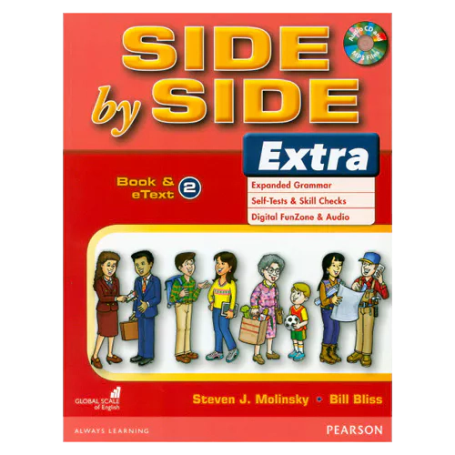 Side by Side Extra 2 Student&#039;s Book with eText &amp; Audio &amp; MP3 CD (3rd Edition)