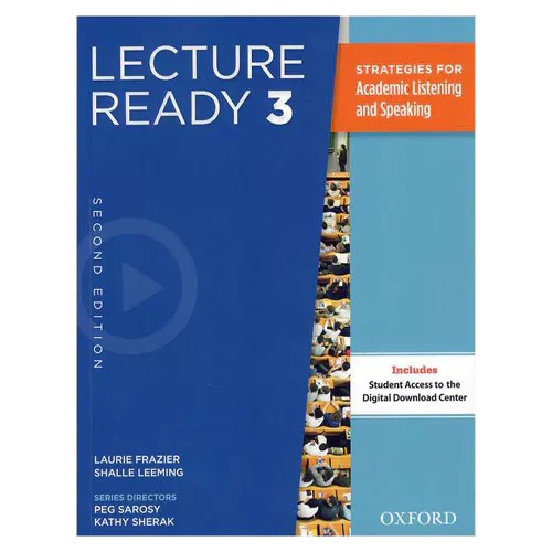 Lecture Ready Strategies for Academic Listening and Speaking 3 Student&#039;s Book with Access Code (2nd Edition)