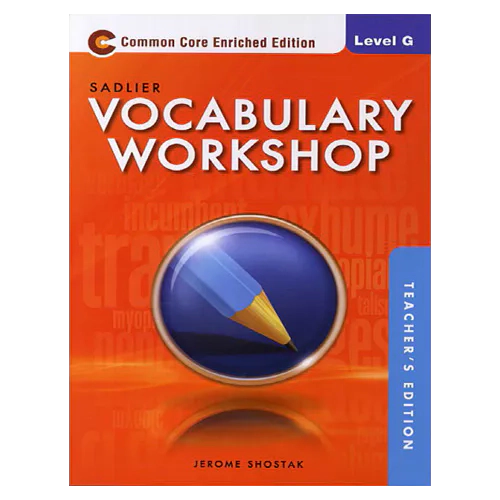 Vocabulary Workshop G Teachers Edition (Enriched Edition)