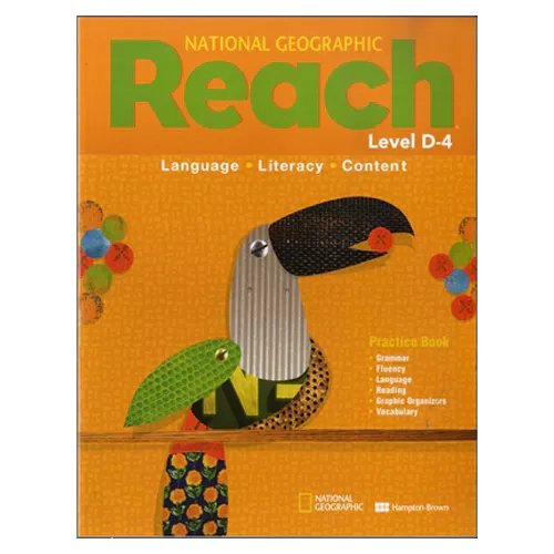 National Geographic Reach Language, Literacy, Content Grade.3 Level D-4 Practice Book