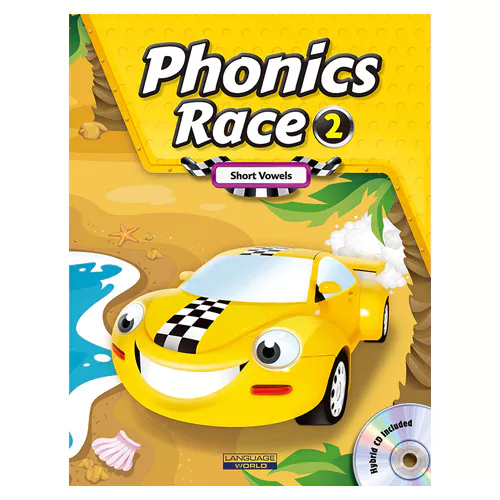 Phonics Race 2 Student&#039;s Book with Workbook &amp; Hybrid CD(2) (Short Vowels)