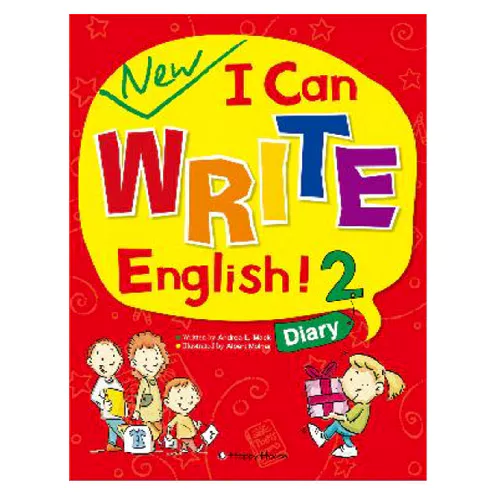 New I Can Write English 2 Diary Student&#039;s Book with Workbook