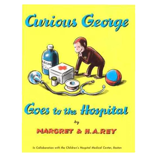 Curious George Goes to the Hospital Paperback+Audio CD Set
