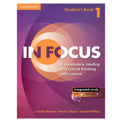 In Focus A Vocabulary, Reading and Critical Thinking skills Course 1 Student&#039;s Book with Online