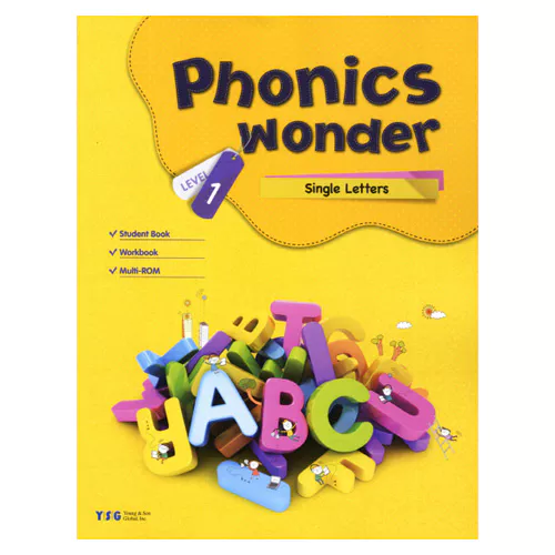 Phonics Wonder 1 Single Letters Student&#039;s Book with Workbook &amp; Multi-Rom(2)