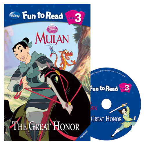 Disney Fun to Read, Learn to Read! 3-03 / The Great Honor (Mulan) Student&#039;s Book with Workbook &amp; Audio CD(1)