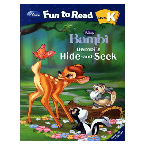 Disney Fun to Read, Learn to Read! K-02 / Bambi’s Hide and Seek (Bambi) Student&#039;s Book