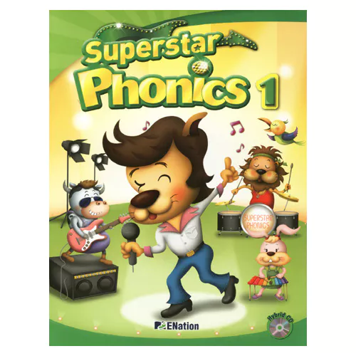 Superstar Phonics 1 Student&#039;s Book with CD(1)
