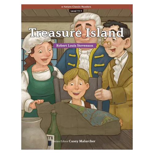 e-future Classic Readers 11-01 MP3 Set / Treasure Island (Paperback, MP3 Download)
