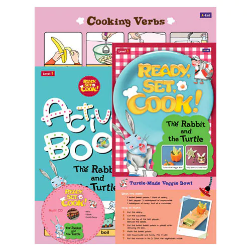 Ready, Set, Cook! Level 1 Multi-CD Set  / The Rabbit and the Turtle