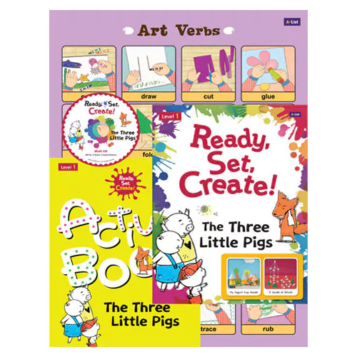Ready, Set, Create! Level 1 Multi-CD Set / The Three Little Pigs
