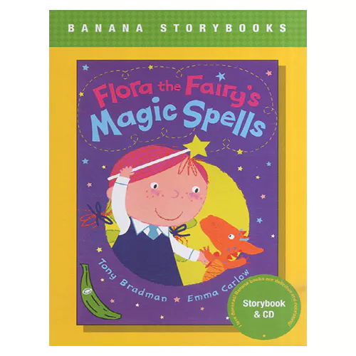 Banana Storybook Green -L11-Flora the fairy&#039;s magic spells (Storybook + Audio CD)