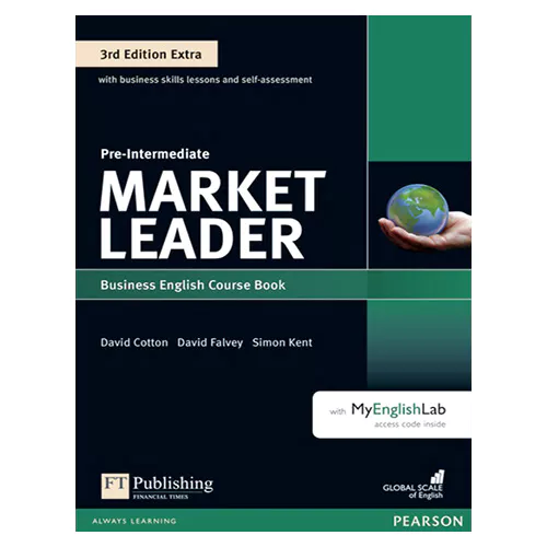 Market Leader Pre-Intermediate Business English Course Book Student&#039;s Book with DVD-Rom &amp; MyEnglishLab (3rd Edition Extra)