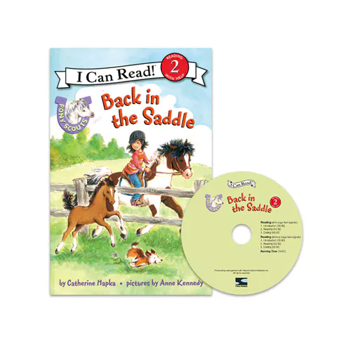 An I Can Read Book 2-85 TICR CD Set / Pony Scouts: Back in the Saddle