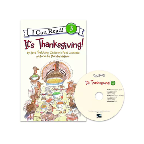 An I Can Read Book 3-17 TICR CD Set / It&#039;s Thanksgiving!