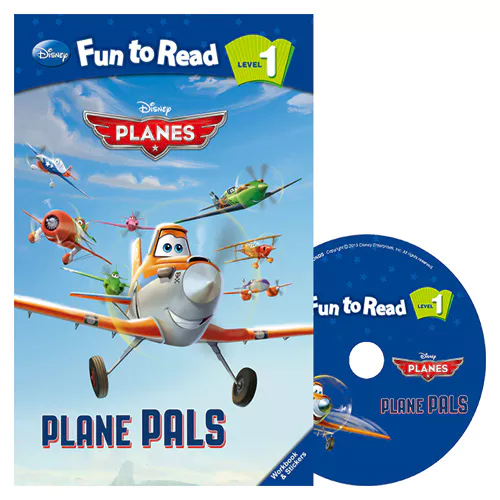 Disney Fun to Read, Learn to Read! 1-25 / Plane Pals (Planes) Student&#039;s Book with Workbook &amp; Audio CD(1)