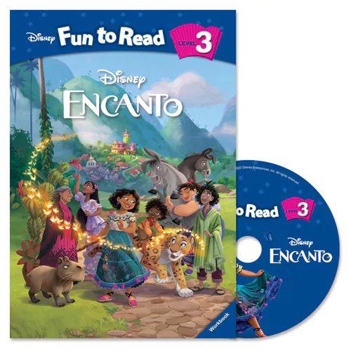 Disney Fun to Read, Learn to Read! 3-30 / Encanto (Encanto) Student&#039;s Book with Workbook &amp; Audio CD(1)