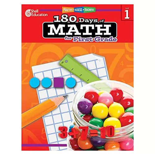 180 Days of Math for First Grade (Grade 1)