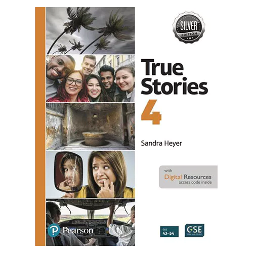 True Stories 4 Student&#039;s Book with eBook (Silver Edition)