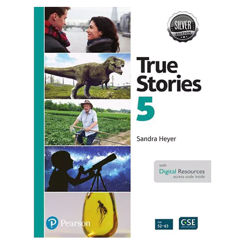 True Stories 5 Student&#039;s Book with eBook (Silver Edition)