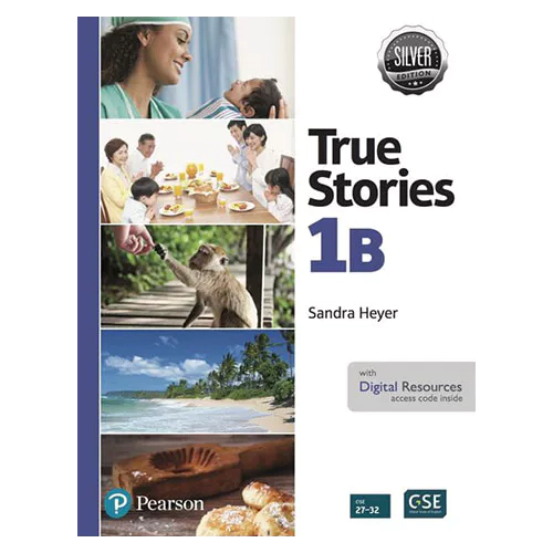 True Stories 1B Student&#039;s Book with eBook (Silver Edition)