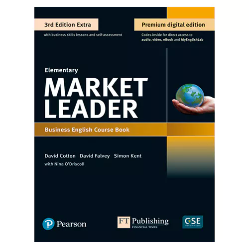 Market Leader Elementary Business English Course Book Student&#039;s Book with eBook &amp; MyEnglishLab &amp; DVD Pack (3rd Edition Extra)(Premium digital edition)