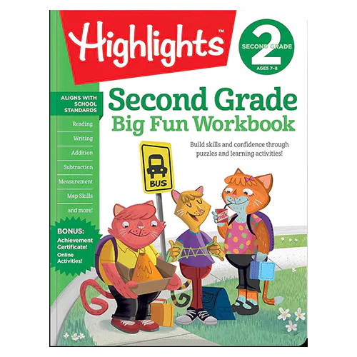 Highlights Second Grade Big Fun Workbook (Grade 2)