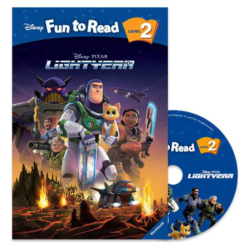 Disney Fun to Read, Learn to Read! 2-37 / Lightyear (Lightyear) Student&#039;s Book with Workbook + CD
