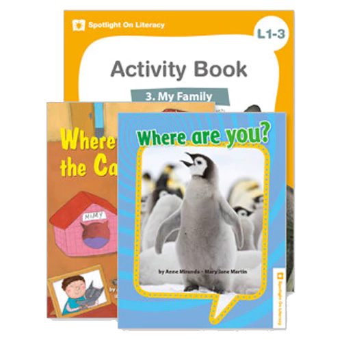 New Spotlight On Literacy 1-03 Set / My Family (StoryBooks(2)+Activity Books+E-Book+App) (2nd Edtion)