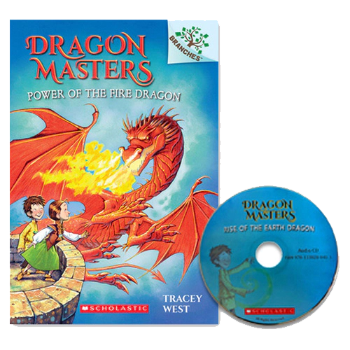 Dragon Masters #04 / Power of The Fire Dragon (with CD &amp; Storyplus QR) New