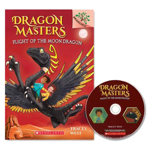 Dragon Masters #06 / Flight of the Moon Dragon (with CD &amp; Storyplus QR) New