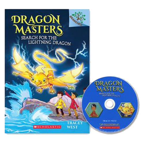 Dragon Masters #07 / Search for the Lightning Dragon (with CD &amp; Storyplus QR) New