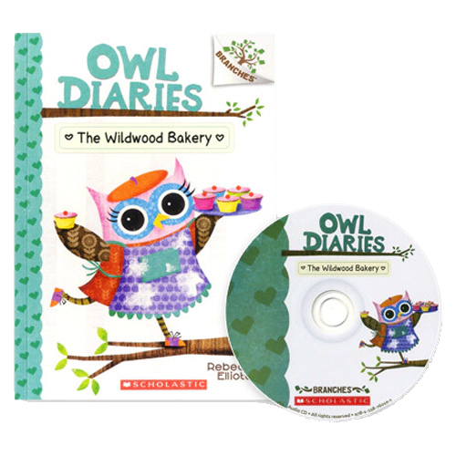 Owl Diaries #07 / The Wildwood Bakery (with CD &amp; Storyplus QR) New
