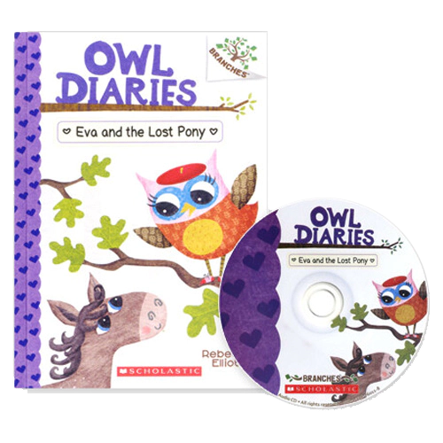 Owl Diaries #08 / Eva and the Lost Pony (with CD &amp; Storyplus QR) New
