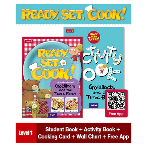 Ready, Set, Cook! Level 1  Set / Goldilocks and the Three Bears (2023)