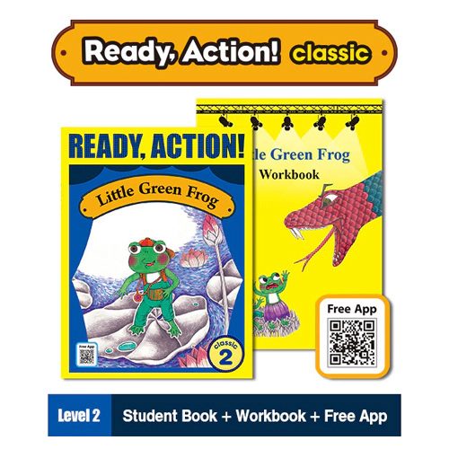 Ready Action! Classic 2 Set / Little Green Frog with QR (2024)