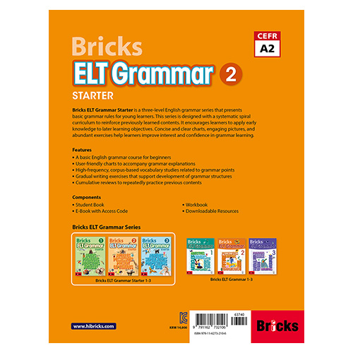 Bricks ELT Grammar Starter 2 Student&#039;s Book + E-Book Access Code