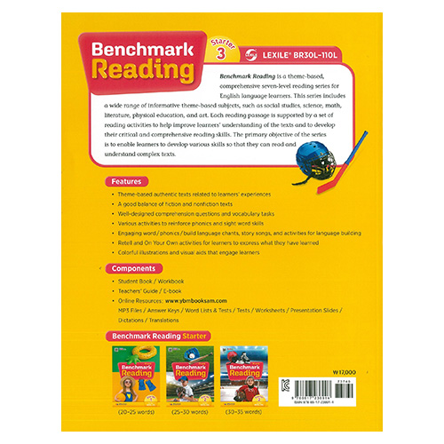 Benchmark Reading Starter 3 Student&#039;s Book with Workbook