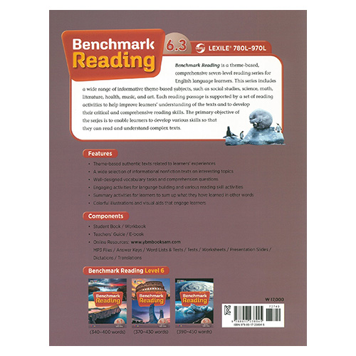 Benchmark Reading 6.3 Student&#039;s Book with Workbook