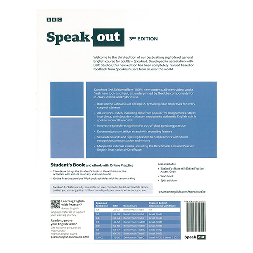 Speak Out A1 Student&#039;s Book and ebook with Online Practice (3rd Edition)