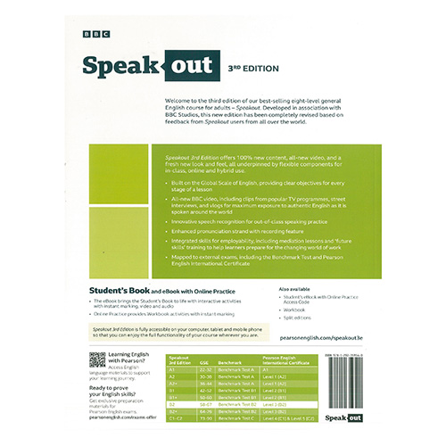 Speak Out B2 Student&#039;s Book and ebook with Online Practice (3rd Edition)