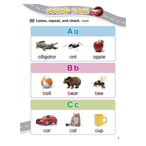 Phonics Race 1 : Alphabet &amp; Sounds Student&#039;s Book with Workbook &amp; App (2nd Edition)