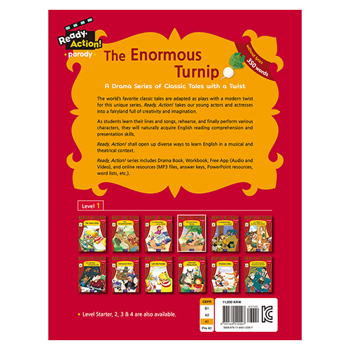 Ready Action 1 Set / The Enormous Turnip (2nd Edition)(2023)