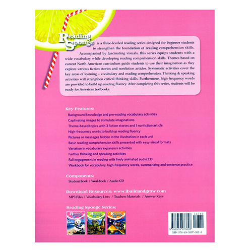 Reading Sponge 1 Student&#039;s Book with Audio CD