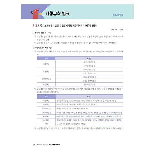 해커스소방 김진성 소방관계법규 기본서 (2024)